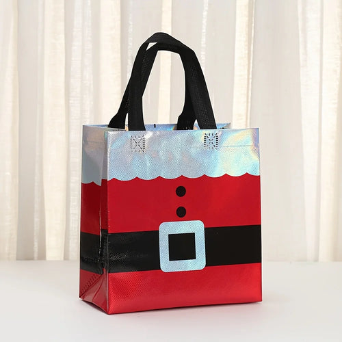10/20pcs Christmas Gift Wrapping Bags, Perfect for Birthdays, Anniversaries, and Holiday Gift Exchanges, Christmas Gift Bags