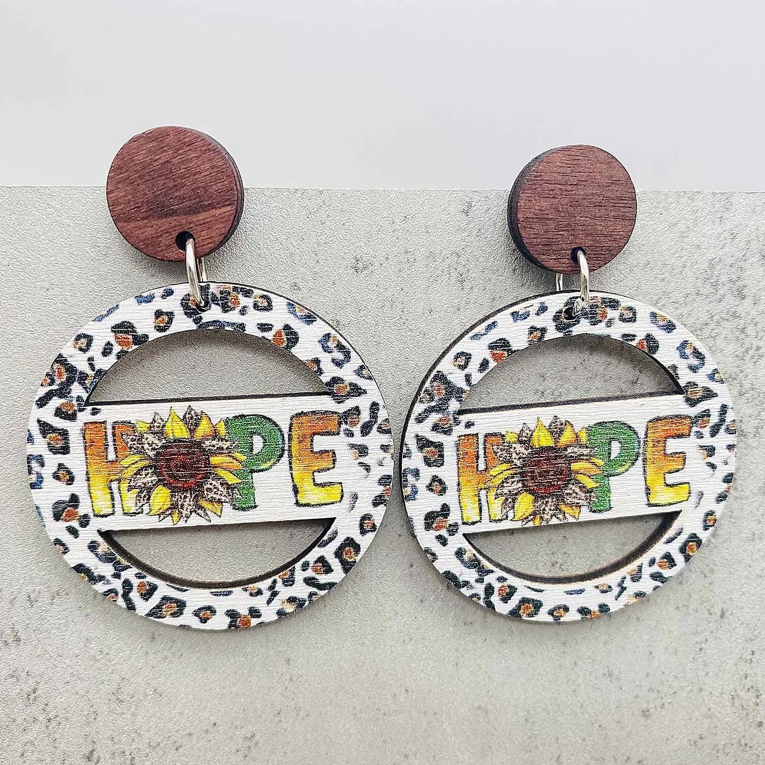 Autumn Thanksgiving Earrings Turkey Pumpkin Maple Leaf Wooden Earrings Women's Thanksgiving Festival Jewelry