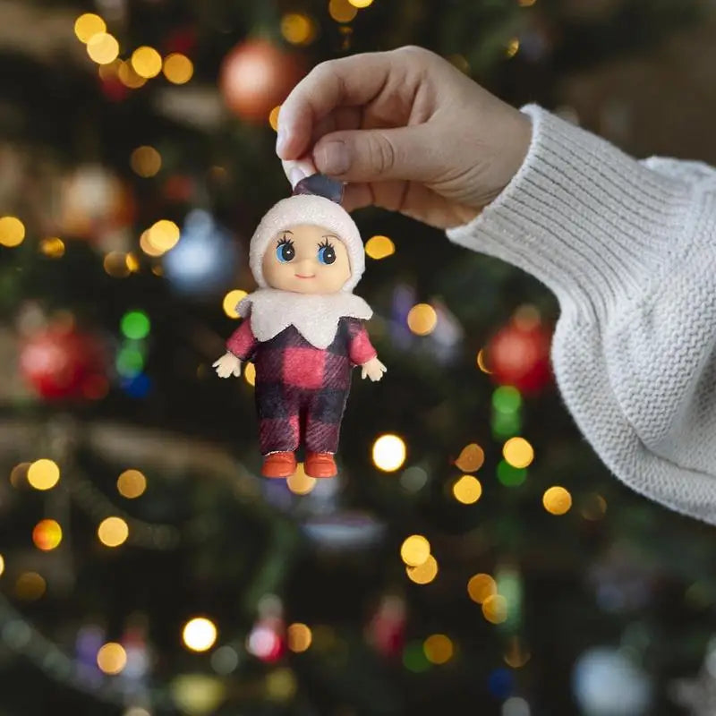 Mini Fairy Doll Baby Simulation Doll Popular Toys 2023 Movable Arms Legs Girls Elfs Doll Ornaments Christmas Dolls