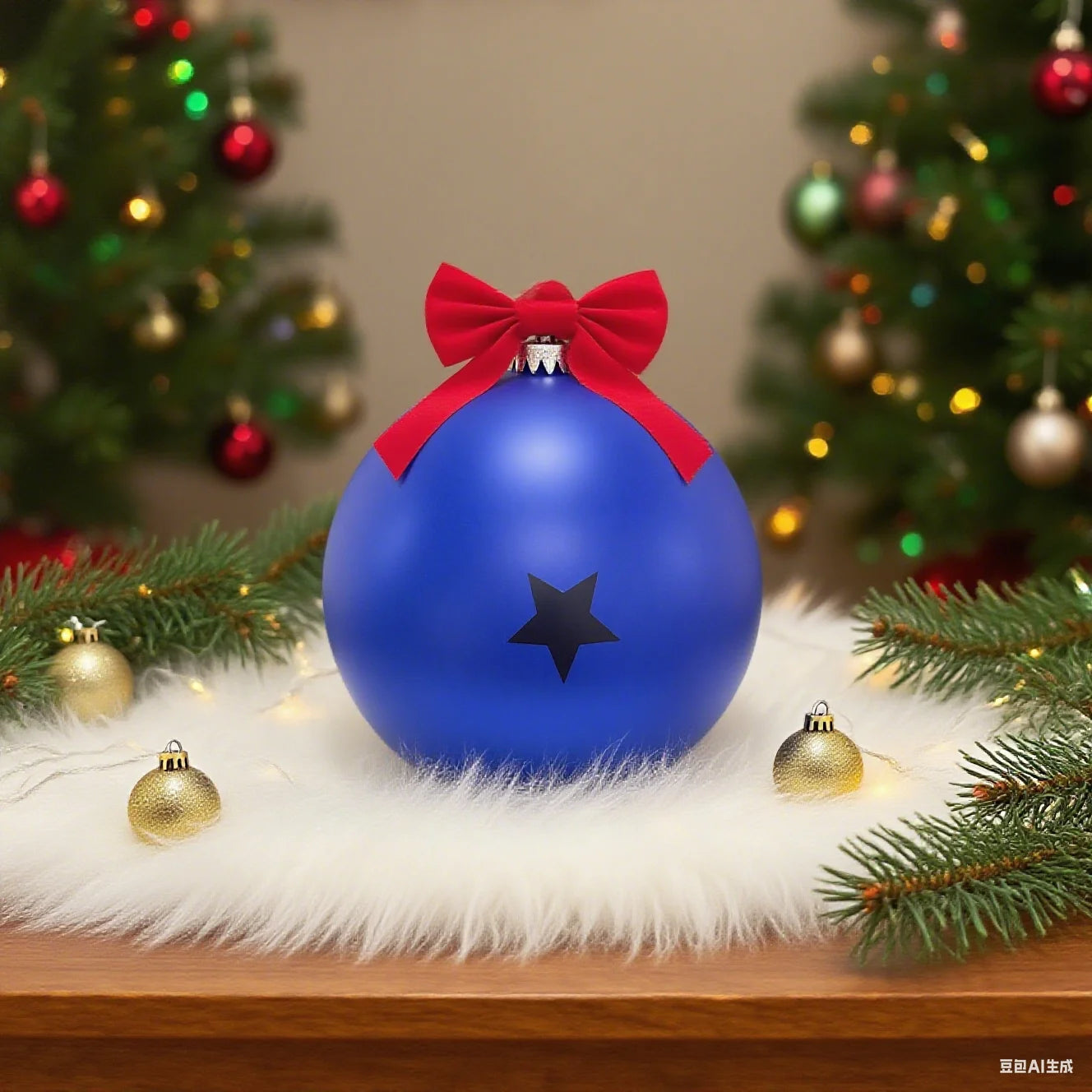 Inflatable Balls - Large Christmas Ornaments, Inflatable Balls for Holiday Decor, Weatherproof Outdoor Feature, Festive Lawn Decoration