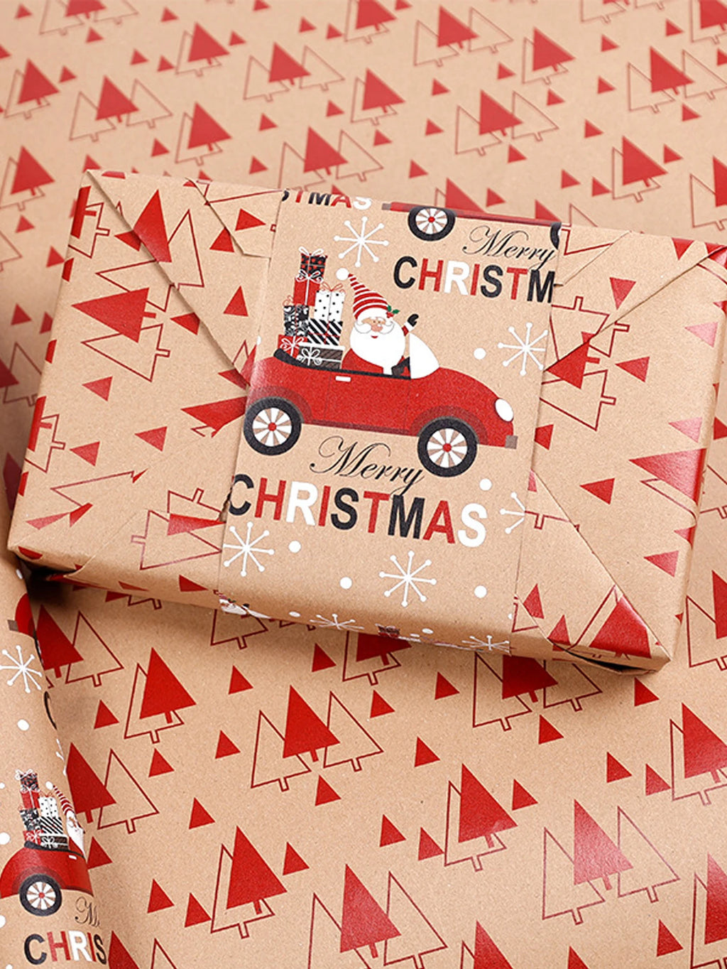 Christmas Gift Wrapping Paper Christmas Trees Handmade Paper Gift Wrapping Paper Flower Bouquet Packaging Paper