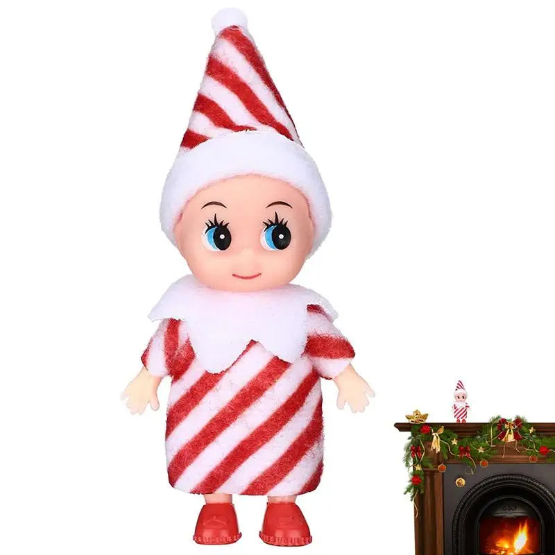 Mini Fairy Doll Baby Simulation Doll Popular Toys 2023 Movable Arms Legs Girls Elfs Doll Ornaments Christmas Dolls