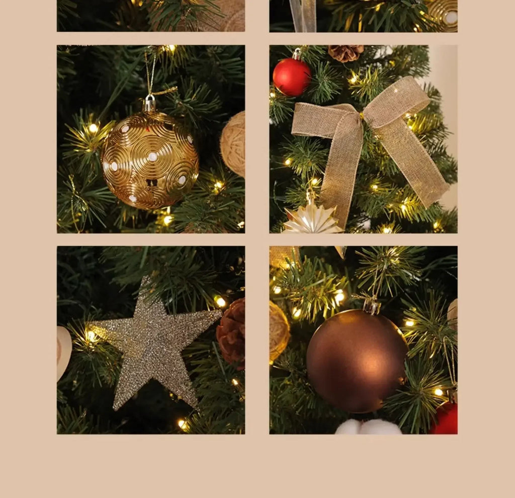Christmas Decorations Christmas Tree with Lights Package Living Room Large Christmas Tree Ornament Scene Decoration