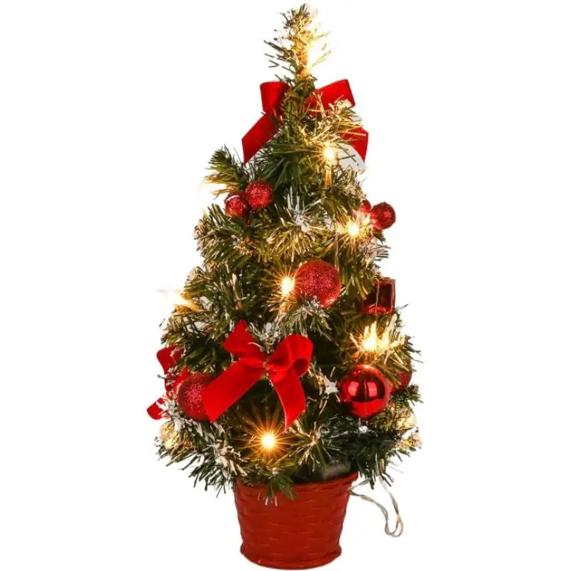 Christmas Tree Decorations Children DIY Handicraft Home Bedroom Party 40cm Artificial Christmas Tree 2026 New Year Gift