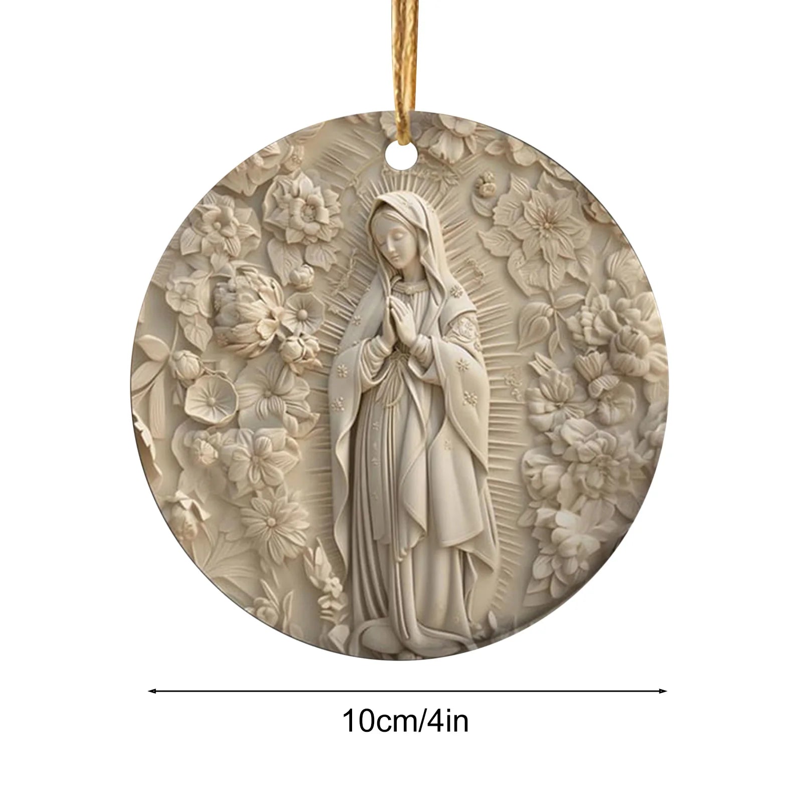 Christmas Nativity Ornaments 12X Christmas Decoration wooden Nativity Scene pendant Christmas Tree Decorations Easter Home Decor