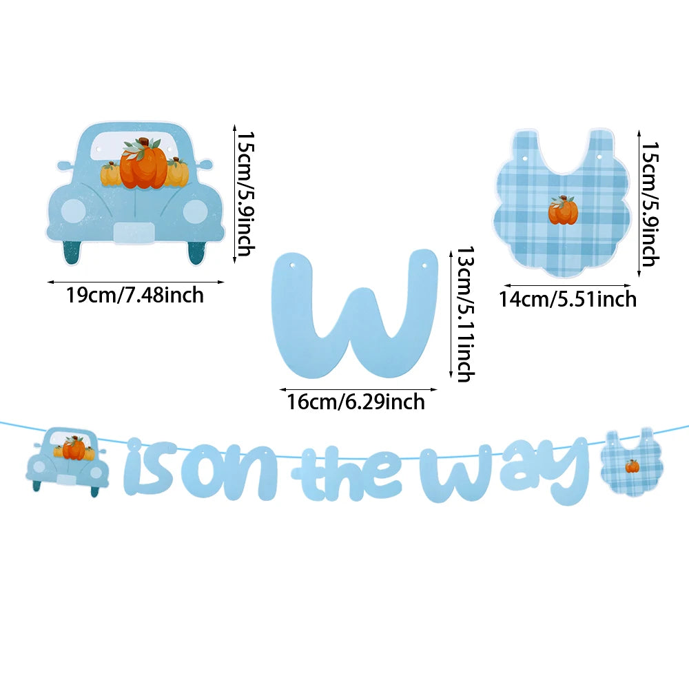 Hello Autumn Thanksgiving Decoration Happy Fall Banner Maple Leaf Cake Toppers Pumpkin Honeycomb Wall Fireplace Hanging Ornament