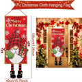Merry Christmas Hanging Flag Christmas Decorations For Home 2024 Christmas Door Banner Xmas Gifts Navidad Happy New Year 2025