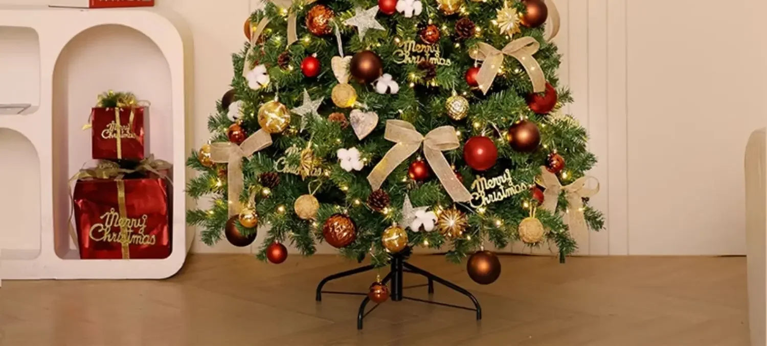 Christmas Decorations Christmas Tree with Lights Package Living Room Large Christmas Tree Ornament Scene Decoration