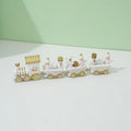 2025 Wooden Christmas Train Decor - Handcrafted Mini Holiday Set for Home, Window Display & Stocking Stuffers Gift