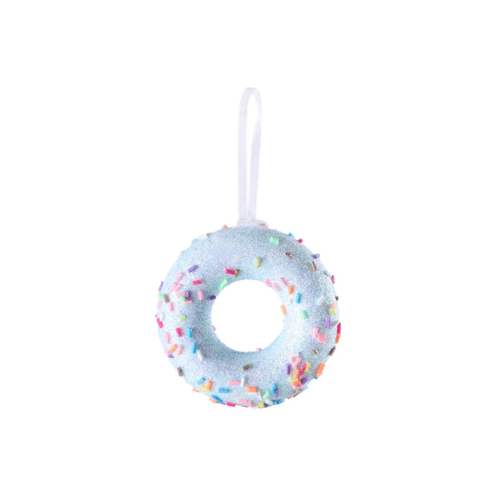 Mix Cute Candy Donuts Cupcake Ice Cream Cone Christmas Ornaments Kit Christmas Tree Hanging Decorations Gifts Navidad Natal