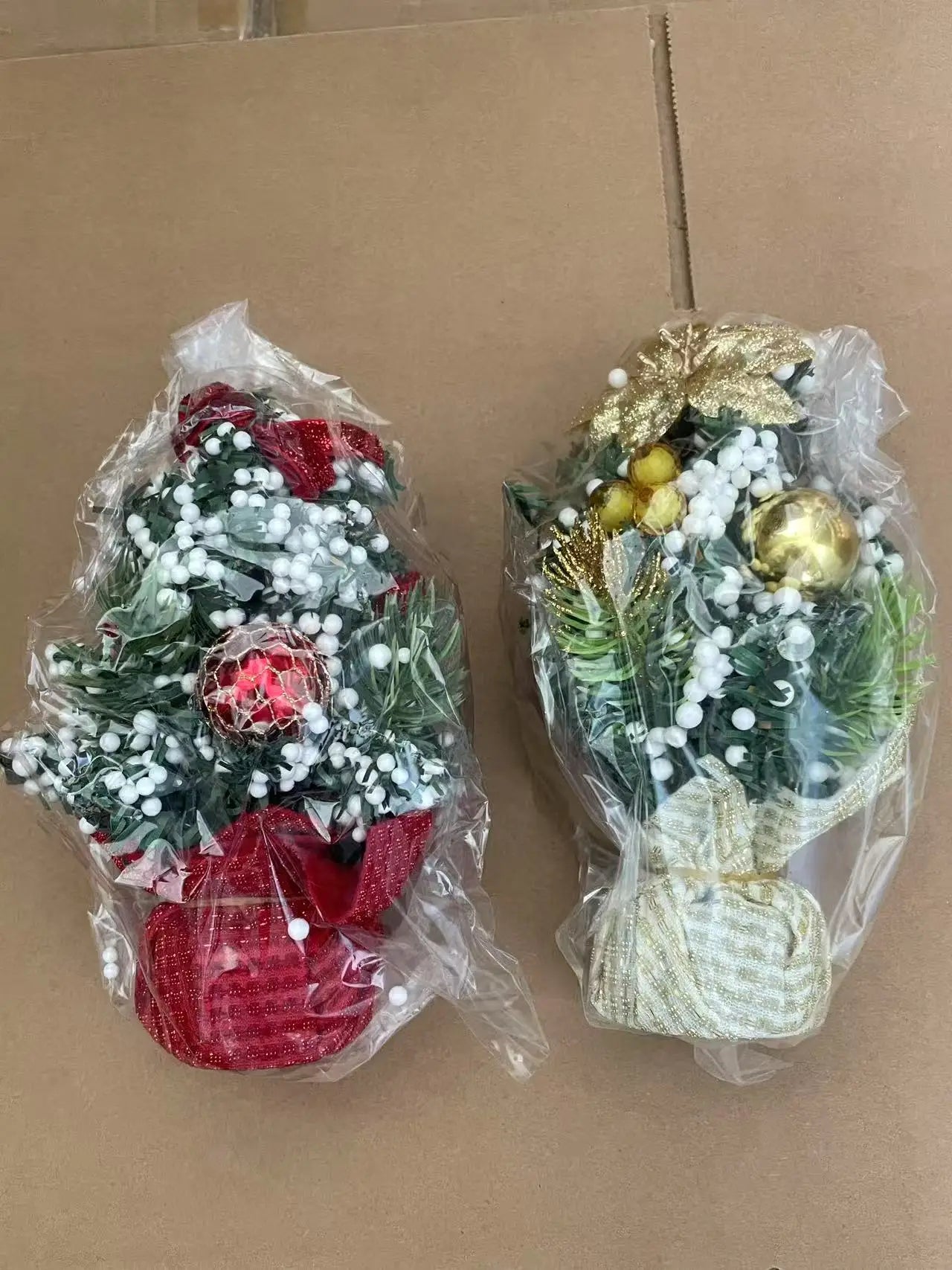 Christmas Tree Decorations 20cm Artificial Xmas Tree Desktop Ornaments for Home Christmas Decoration 2025 Navidad New Year Gifts