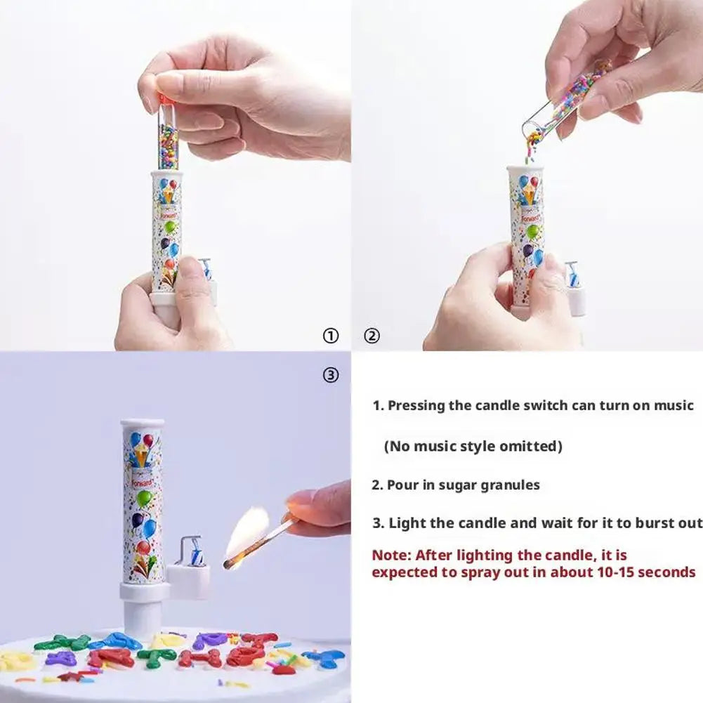 Colorful Candy Candle Set Creative Birthday Anniversary Gift Cake Decoration New Year Party Supplies Dessert Table Decor