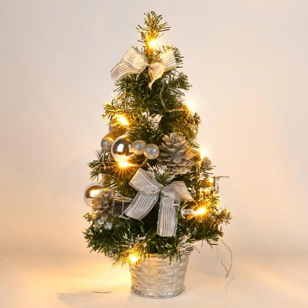 Christmas Tree Decorations Children DIY Handicraft Home Bedroom Party 40cm Artificial Christmas Tree 2026 New Year Gift