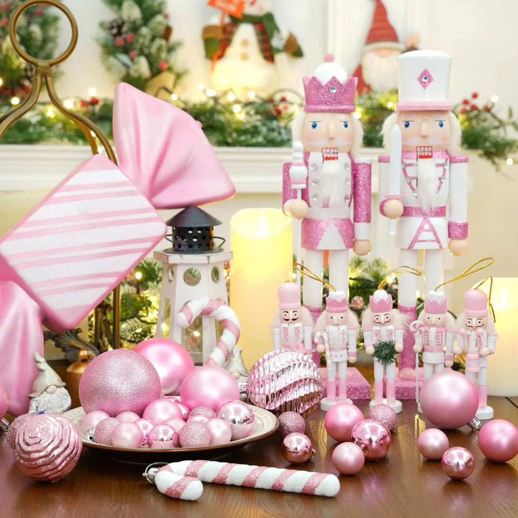 24PCS Shatterproof Christmas Ball Ornaments Xmas Tree Decorations Hanging Balls for Holiday Wedding Party Home Decor