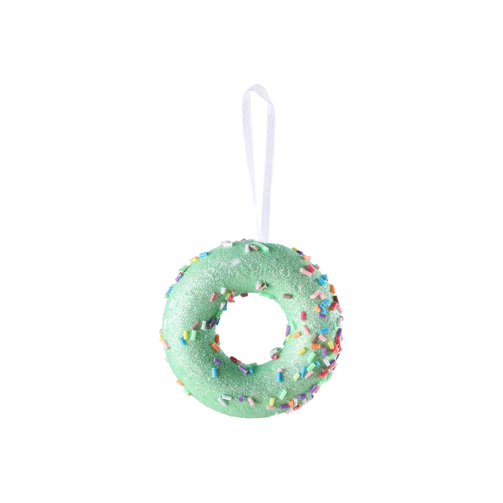 Mix Cute Candy Donuts Cupcake Ice Cream Cone Christmas Ornaments Kit Christmas Tree Hanging Decorations Gifts Navidad Natal