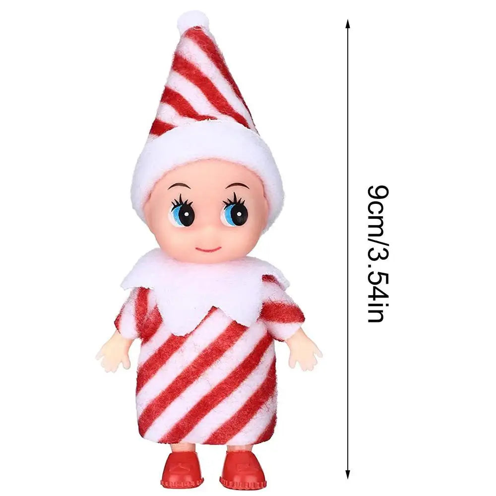 Mini Fairy Doll Baby Simulation Doll Popular Toys 2023 Movable Arms Legs Girls Elfs Doll Ornaments Christmas Dolls