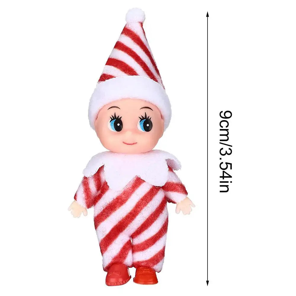 Mini Fairy Doll Baby Simulation Doll Popular Toys 2023 Movable Arms Legs Girls Elfs Doll Ornaments Christmas Dolls
