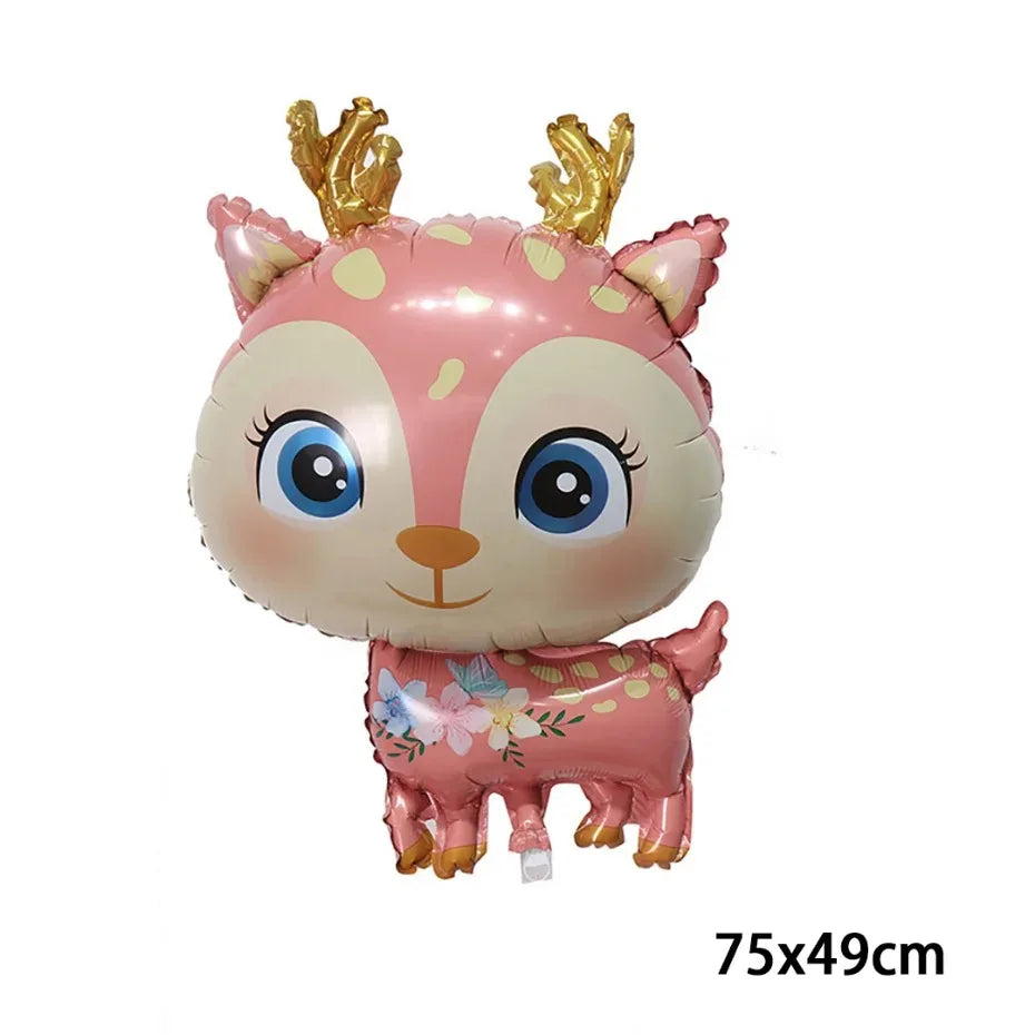 Christmas Decorations Merry Christmas Balloon Santa Claus Christmas Elk Foil Balloon Xmas Party Supplies 2025 ﻿Decoration