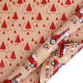 Christmas Gift Wrapping Paper Christmas Trees Handmade Paper Gift Wrapping Paper Flower Bouquet Packaging Paper