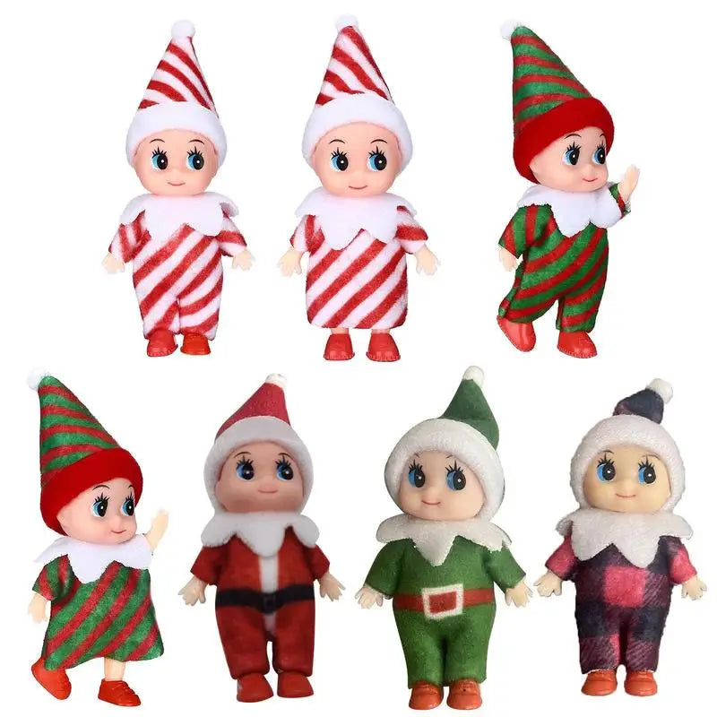 Mini Fairy Doll Baby Simulation Doll Popular Toys 2023 Movable Arms Legs Girls Elfs Doll Ornaments Christmas Dolls