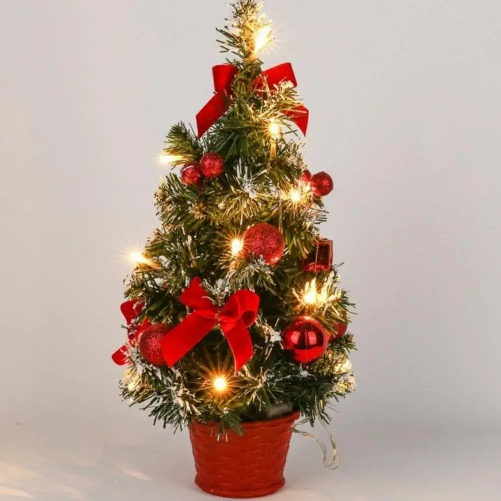 Christmas Tree Decorations Children DIY Handicraft Home Bedroom Party 40cm Artificial Christmas Tree 2026 New Year Gift