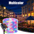 7M/12M/22M/32M/42M Solar Christmas String Lights IP65 Waterproof Christmas tree lights 8 modes Halloween Party Fairy Lights