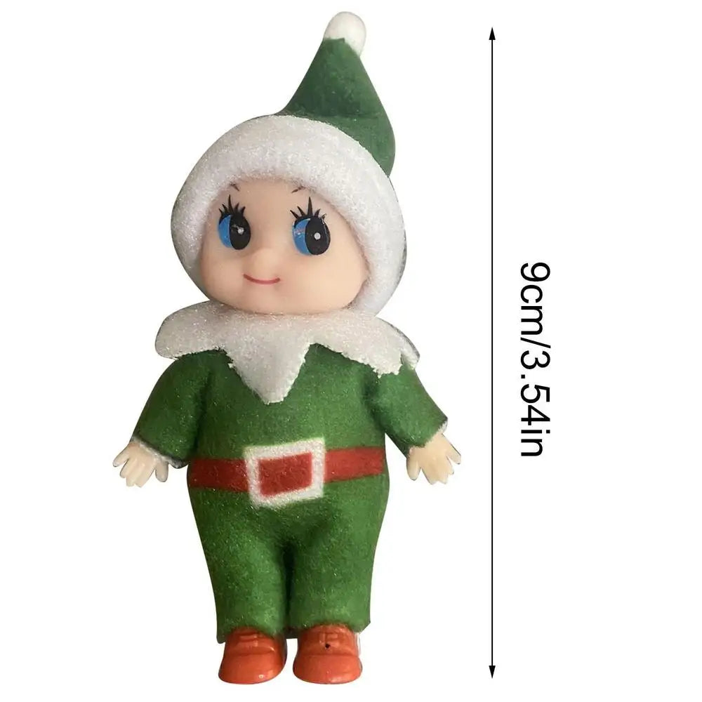 Mini Fairy Doll Baby Simulation Doll Popular Toys 2023 Movable Arms Legs Girls Elfs Doll Ornaments Christmas Dolls