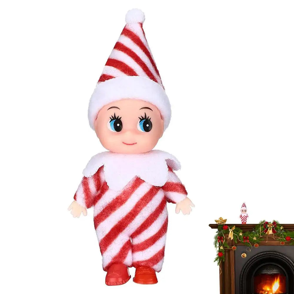 Mini Fairy Doll Baby Simulation Doll Popular Toys 2023 Movable Arms Legs Girls Elfs Doll Ornaments Christmas Dolls