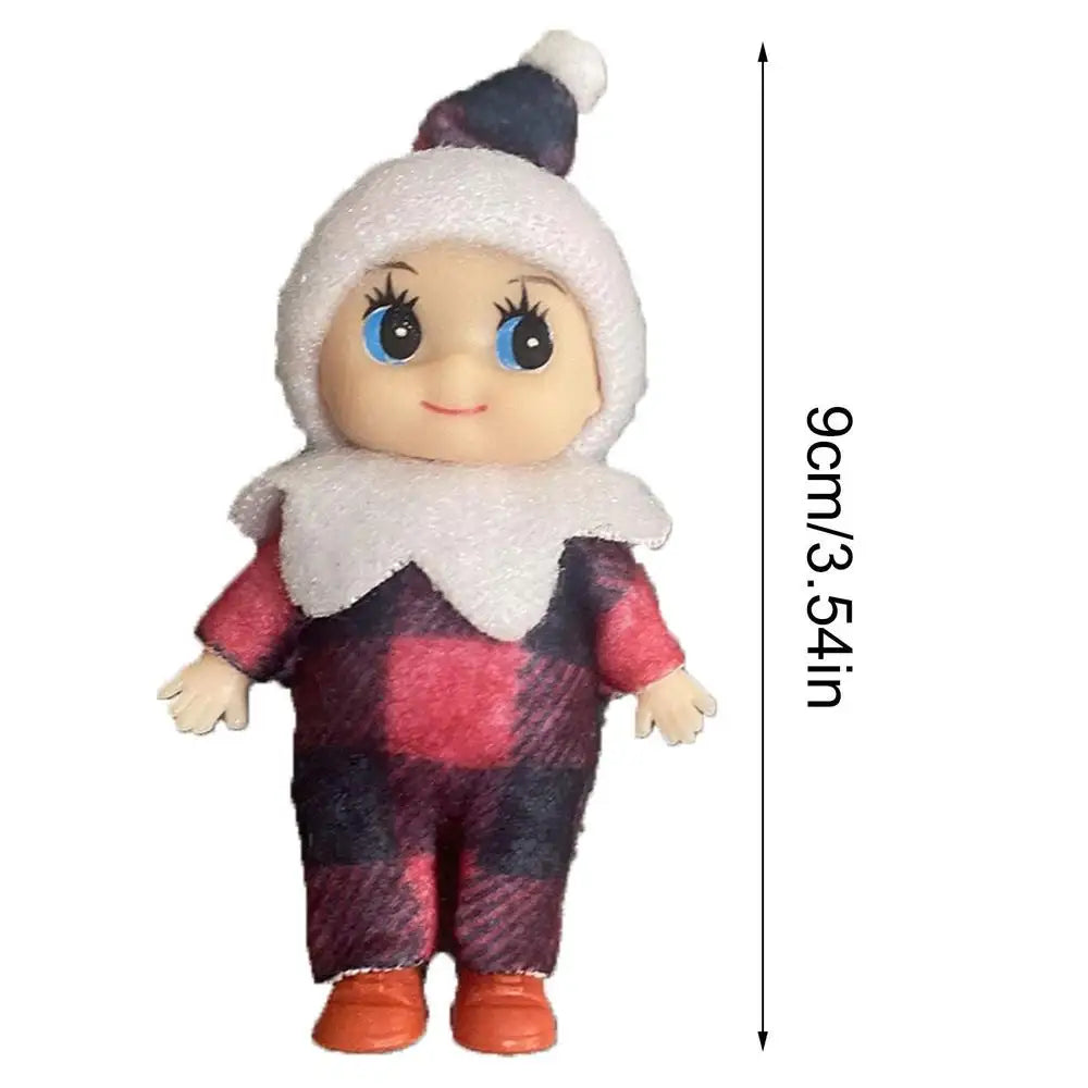 Mini Fairy Doll Baby Simulation Doll Popular Toys 2023 Movable Arms Legs Girls Elfs Doll Ornaments Christmas Dolls