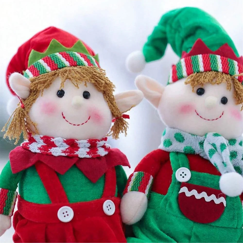 Christmas Fairy Decorations, & Cute Fairies Wearing Dresses, Perfect for Living Room, Bedroom, Dining Table, Christmas Tree