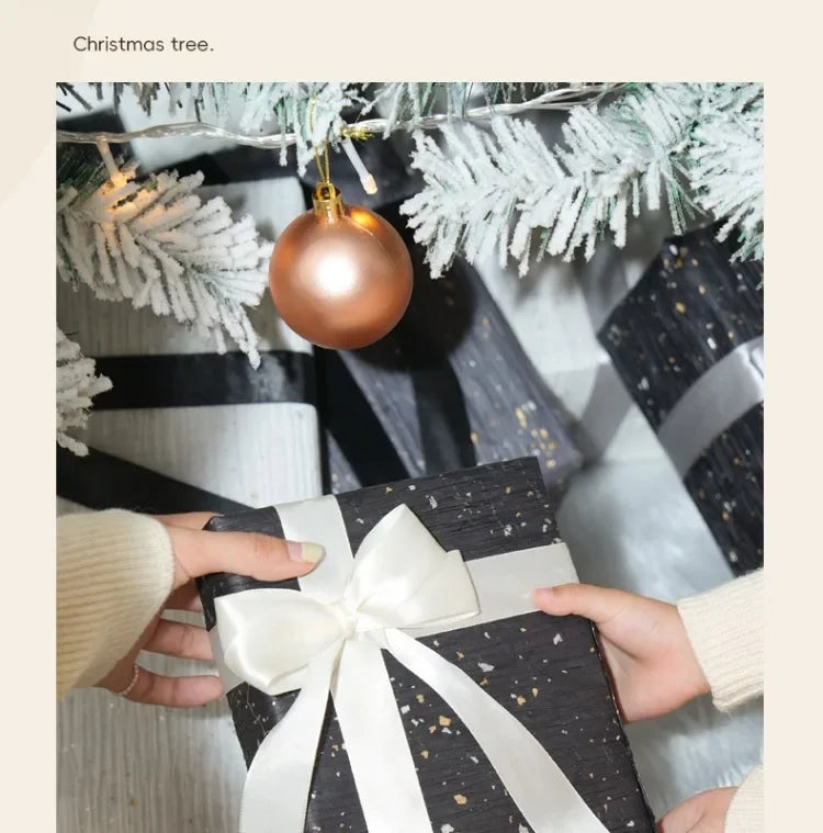 New Christmas decorations for home white Christmas tree living room high-end encryption ornaments large-scale atmosphere layout