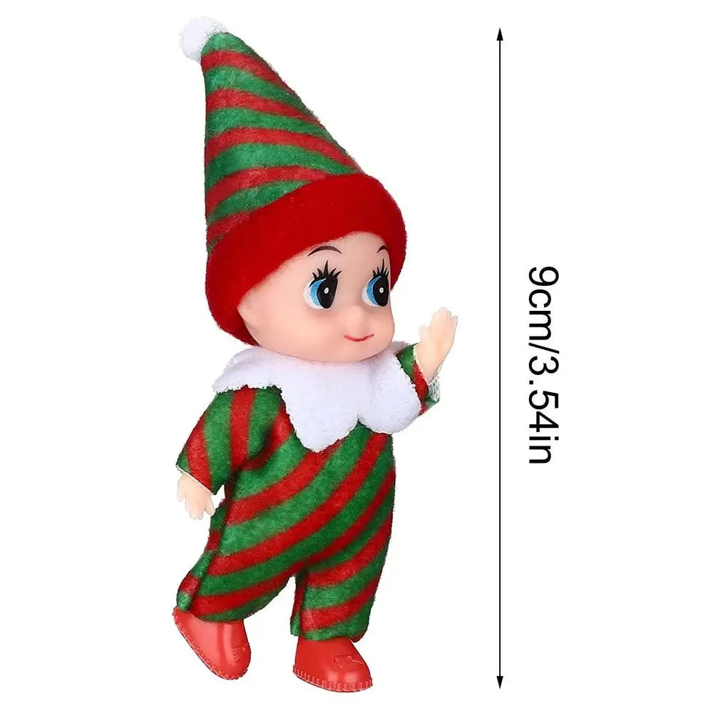 Mini Fairy Doll Baby Simulation Doll Popular Toys 2023 Movable Arms Legs Girls Elfs Doll Ornaments Christmas Dolls