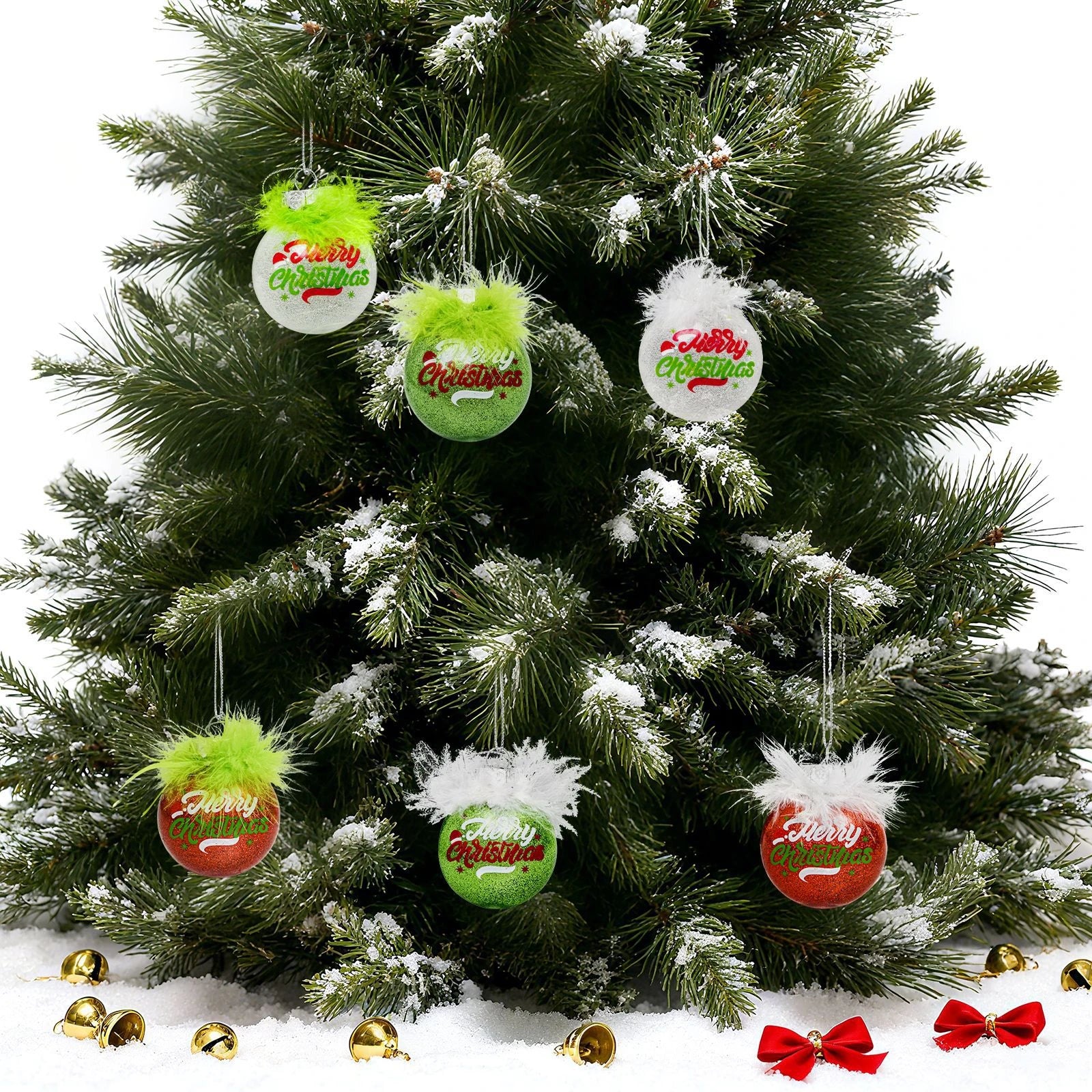 Christmas Ball Decoration Holiday Home Decoration Christmas Tree Decoration Indoor Party Supplies Scene Layout Props Navidad