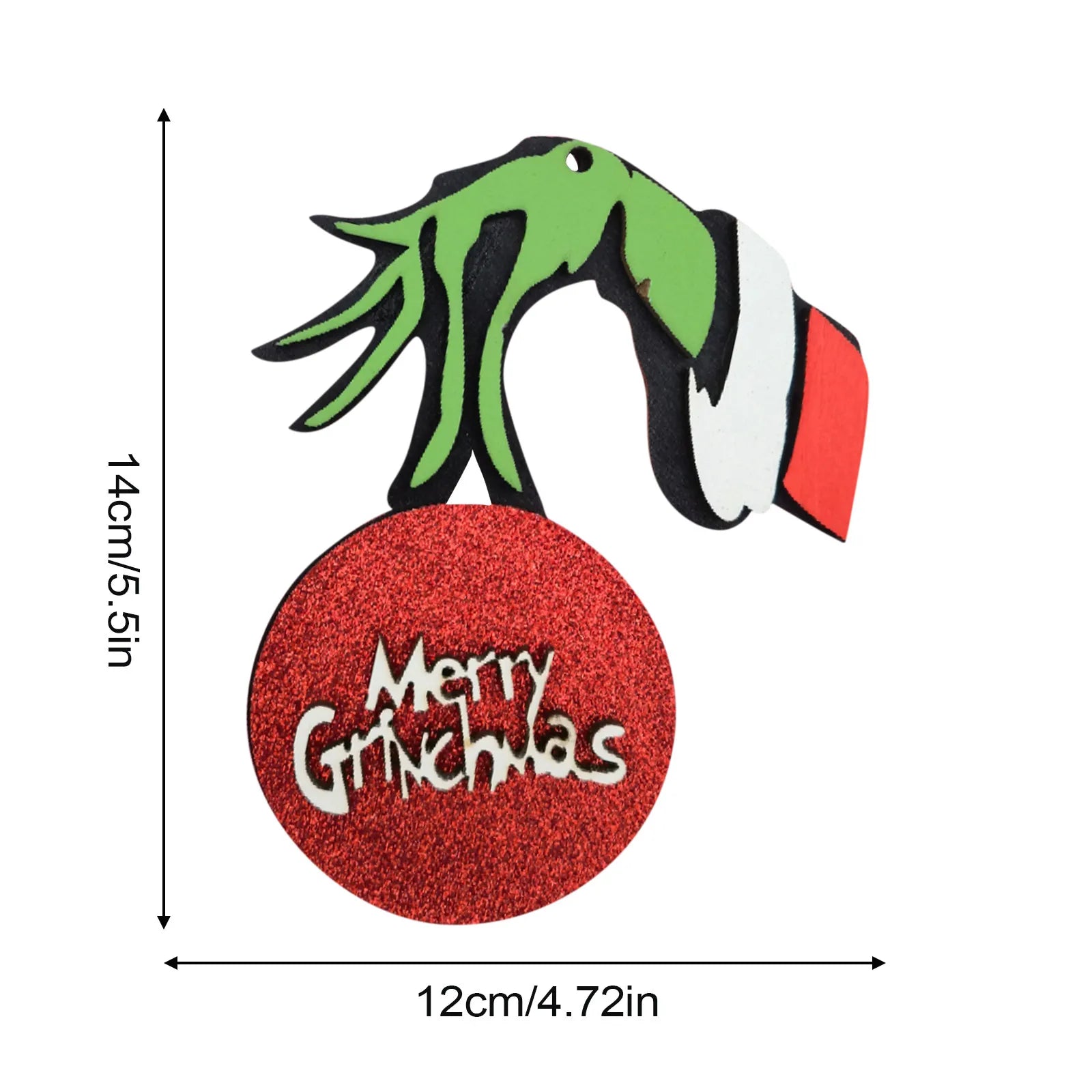 Christmas Tree Decorations, Christmas Cute Wooden Hanging Ornaments For Tree Pendants, Christmas Decor Indoor Home Party Gifts