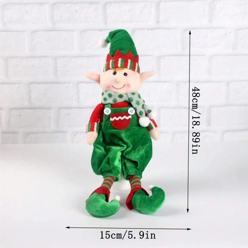 Christmas Fairy Decorations, & Cute Fairies Wearing Dresses, Perfect for Living Room, Bedroom, Dining Table, Christmas Tree