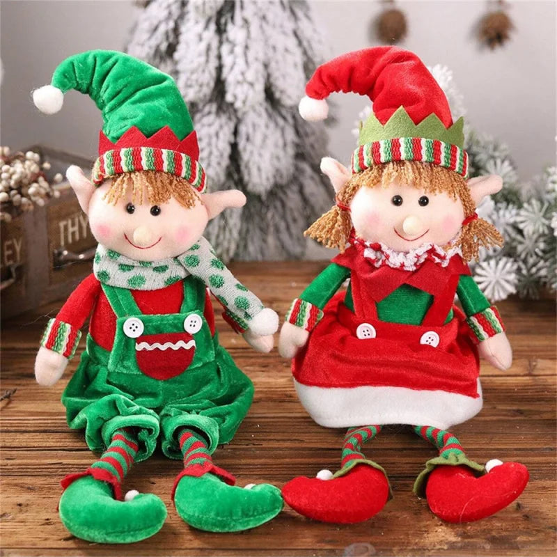 Christmas Fairy Decorations, & Cute Fairies Wearing Dresses, Perfect for Living Room, Bedroom, Dining Table, Christmas Tree