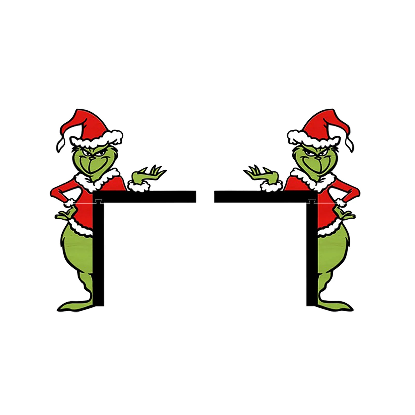 Christmas Door Decorations Door Corner Decorations Xmas Door Frame Decoration