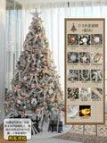 New Christmas decorations for home white Christmas tree living room high-end encryption ornaments large-scale atmosphere layout
