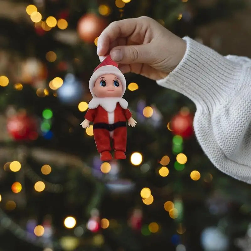 Mini Fairy Doll Baby Simulation Doll Popular Toys 2023 Movable Arms Legs Girls Elfs Doll Ornaments Christmas Dolls