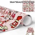 Cheerful Santa 67 Christmas Wrapping Paper, 6 7 Kids' Holiday Wrap, 67 Funny Gift Paper