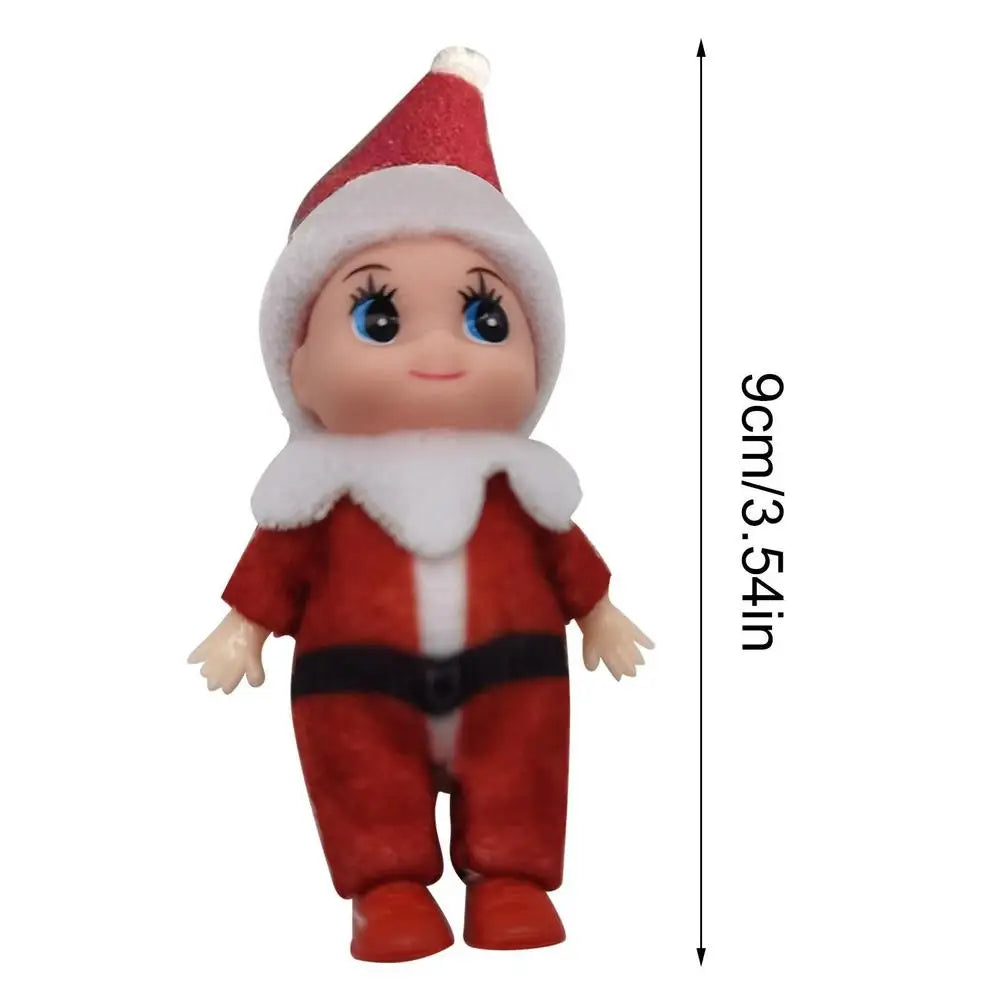 Mini Fairy Doll Baby Simulation Doll Popular Toys 2023 Movable Arms Legs Girls Elfs Doll Ornaments Christmas Dolls