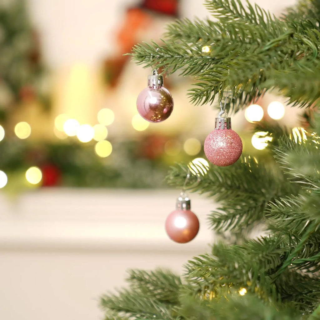 24PCS Shatterproof Christmas Ball Ornaments Xmas Tree Decorations Hanging Balls for Holiday Wedding Party Home Decor