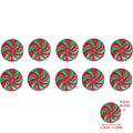 Christmas Decorations 2024 Plastic Christmas Candy Hanging Ornaments for Home Party Xmas Tree Decors New Year Navidad Supplies