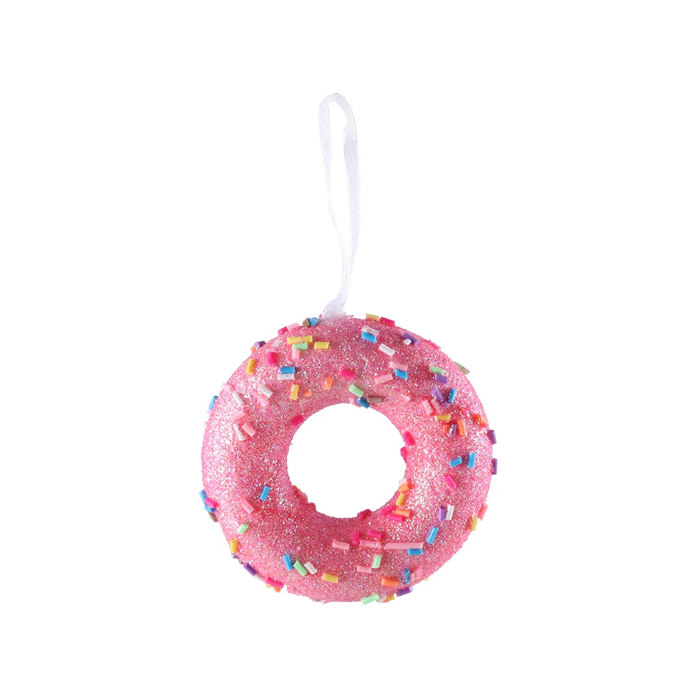 Mix Cute Candy Donuts Cupcake Ice Cream Cone Christmas Ornaments Kit Christmas Tree Hanging Decorations Gifts Navidad Natal