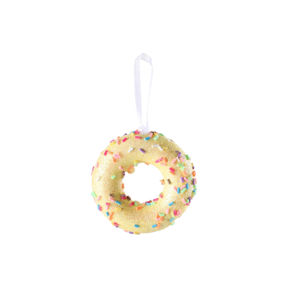 Mix Cute Candy Donuts Cupcake Ice Cream Cone Christmas Ornaments Kit Christmas Tree Hanging Decorations Gifts Navidad Natal
