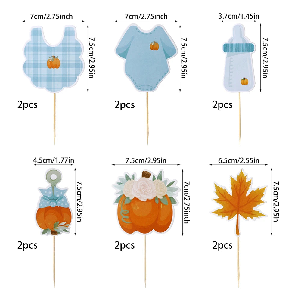 Hello Autumn Thanksgiving Decoration Happy Fall Banner Maple Leaf Cake Toppers Pumpkin Honeycomb Wall Fireplace Hanging Ornament