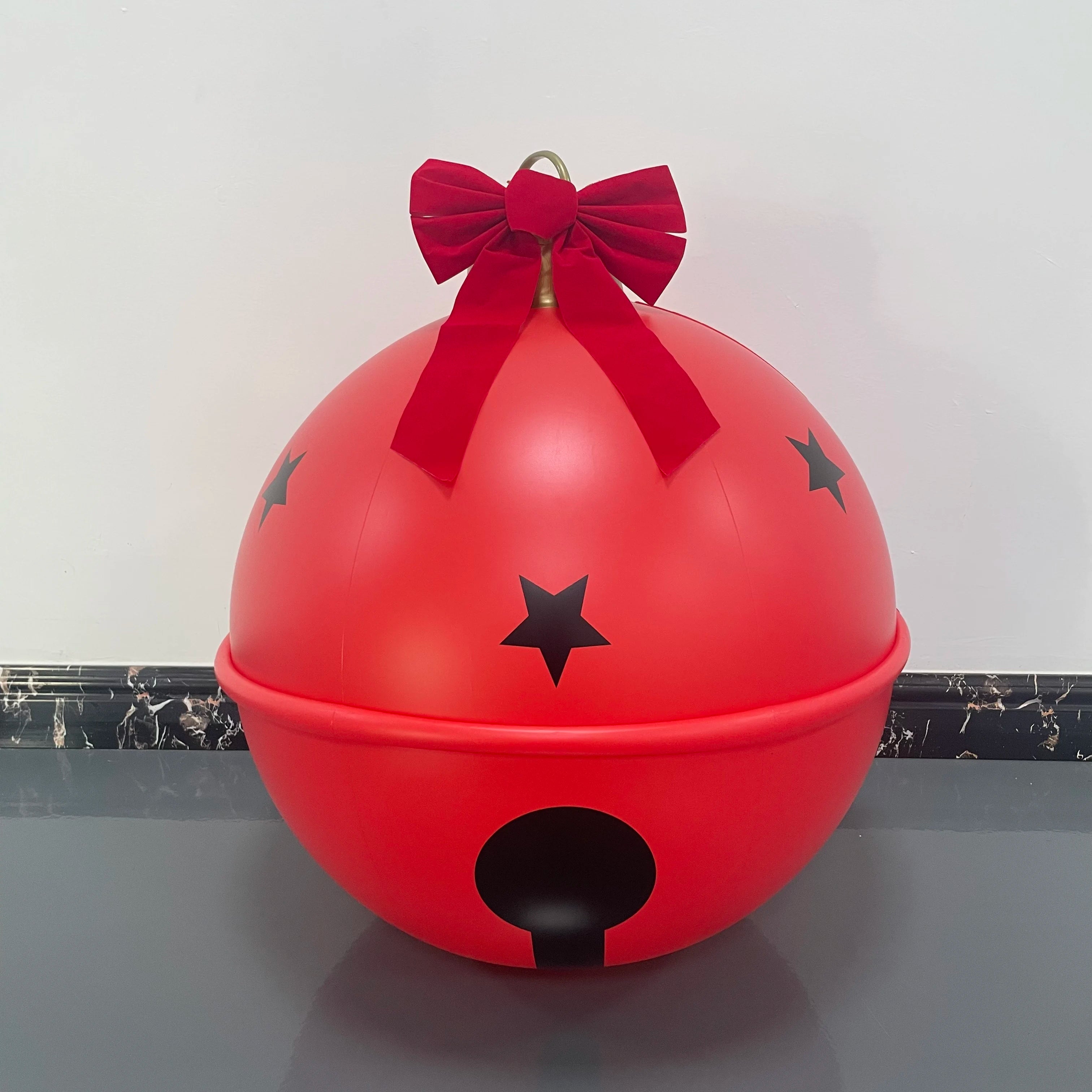 Inflatable Balls - Large Christmas Ornaments, Inflatable Balls for Holiday Decor, Weatherproof Outdoor Feature, Festive Lawn Decoration