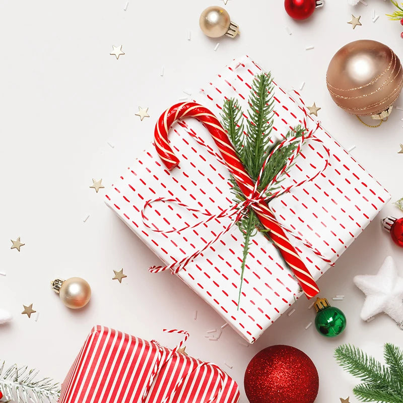 10/20pcs Artificial Pine Branches Green Leaves Needle Fake Greenery Pine for DIY Garland Wreath Christmas Embellishing Noel 2023