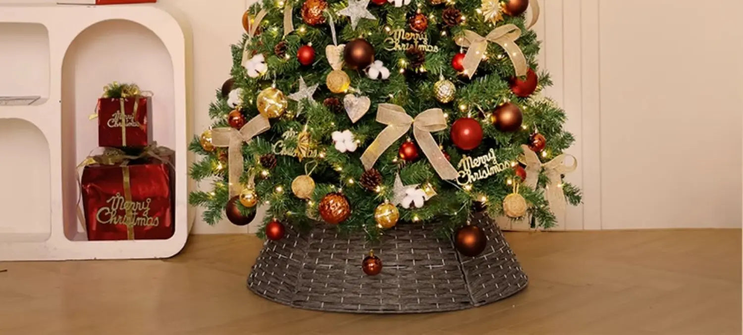 Christmas Decorations Christmas Tree with Lights Package Living Room Large Christmas Tree Ornament Scene Decoration