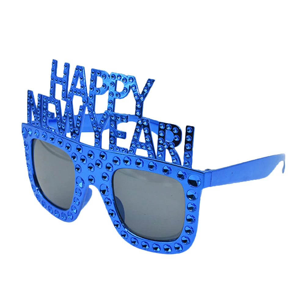 Happy New Year Funny Glasses Party Eyeglasses New Year's Eve Party Supplies Photo Props Fun Glasses 2023 Eyeglasses